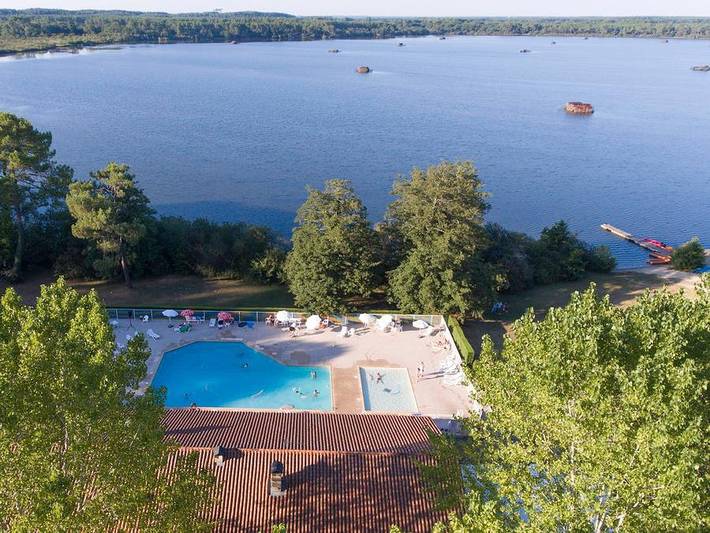 Camping pour 4 personnes, avec bassin pour enfant à Seignosse