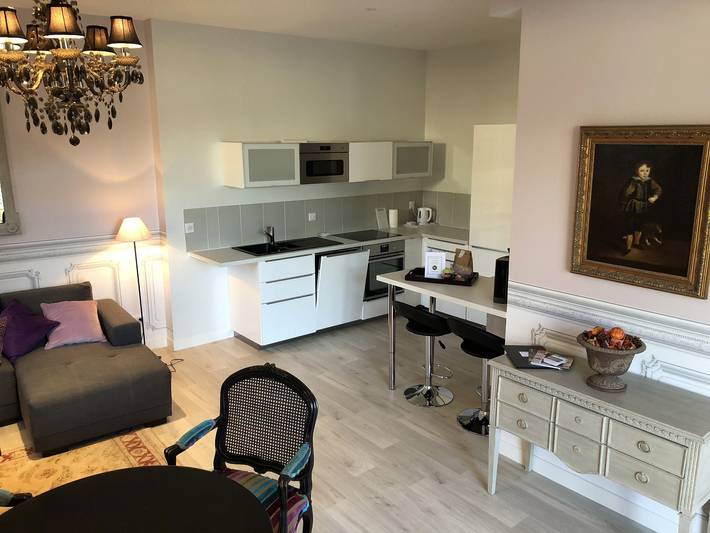 Location de vacances pour 4 personnes, avec terrasse ainsi que jardin et vue à Azay-le-Rideau - 4