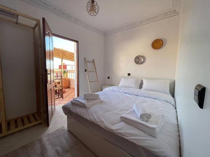 Appartement de vacances pour 2 personnes, avec terrasse et vue