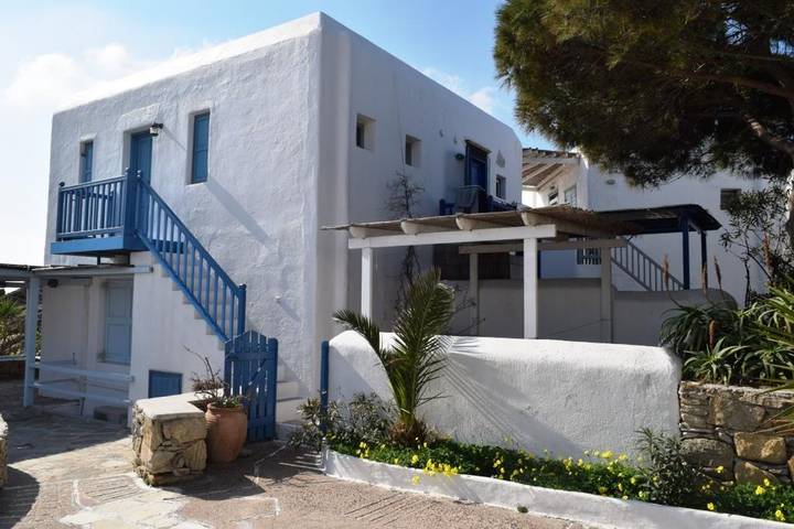 Vakantieappartement voor 4 personen, met tuin en zwembad op Mykonos