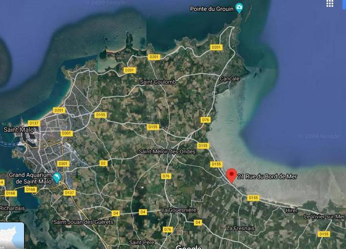 Gîte pour 5 personnes, avec terrasse et vue dans Plage De L Epi Saint Benoit Des Ondes - 3