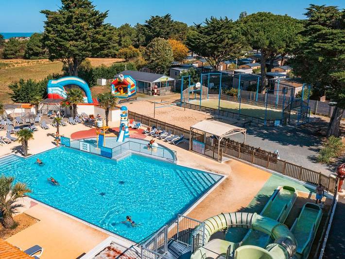 Camping Les Peupliers - Mobilheim 6 personen - Familie Clim 6 Personen in La Flotte, Ile de Re