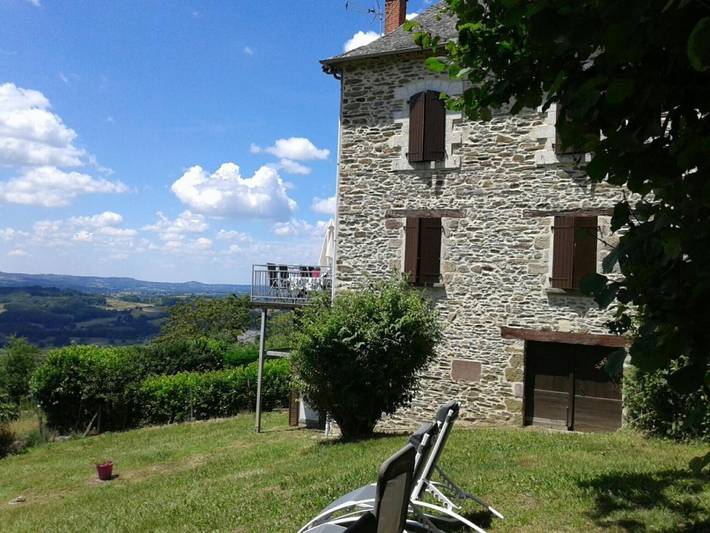Gîte pour 10 personnes, avec Balcon et Jardin en Corrèze