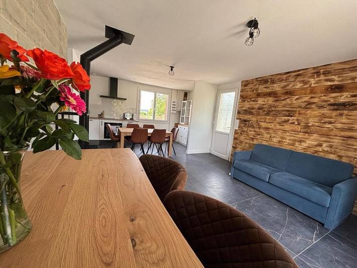 Maison de vacances pour 8 personnes, avec jardin et vue