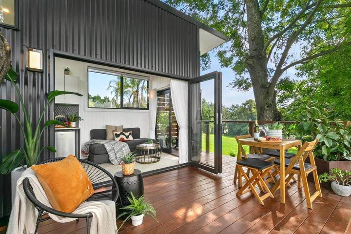 Bungalow für 3 Personen, mit Garten und Whirlpool in Sydney