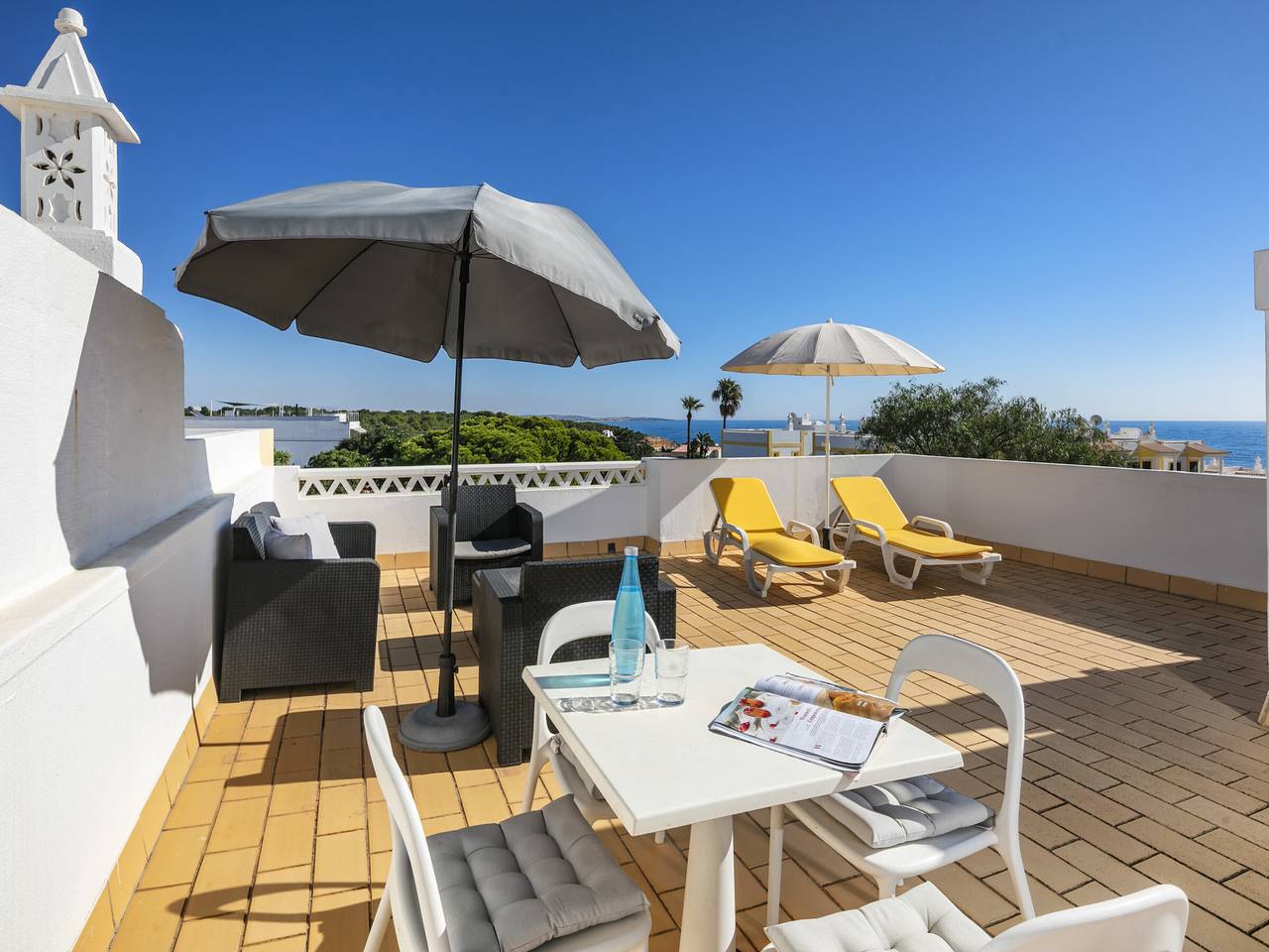 Modernes Haus mit Meerblick - 4 Pers. in Lagoa, Faro Distrikt