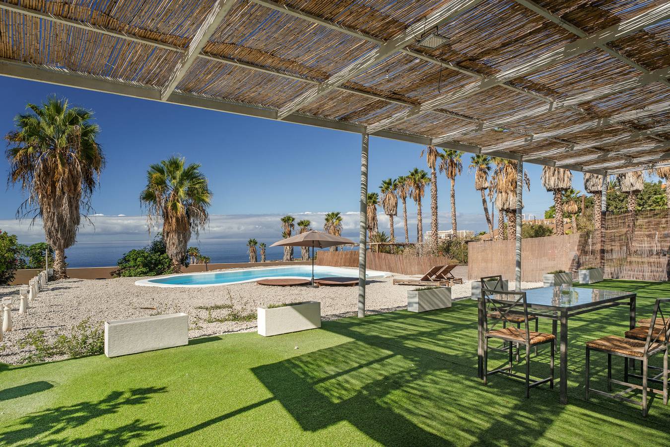 Maison de vacances 'La Casa Del Caballo' avec vue sur la mer, piscine privée et Wi-Fi in Adeje, Tenerife du Sud