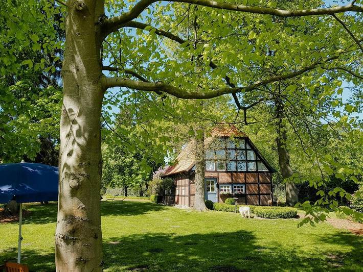 Ferienhaus für 2 Personen, mit Terrasse und Garten