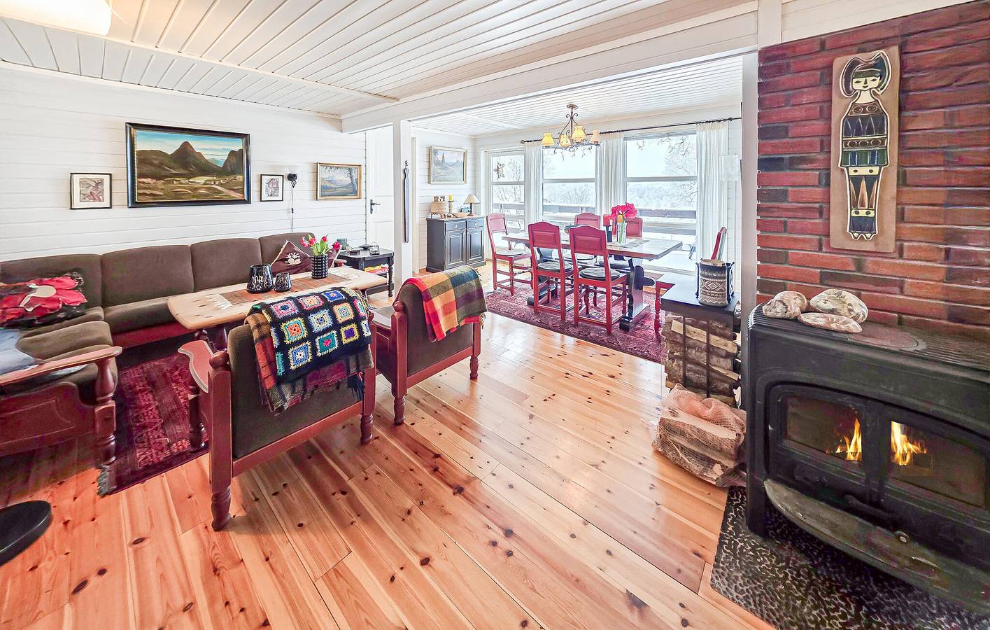 Ferienhaus für 9 Personen mit Garten in Tinn