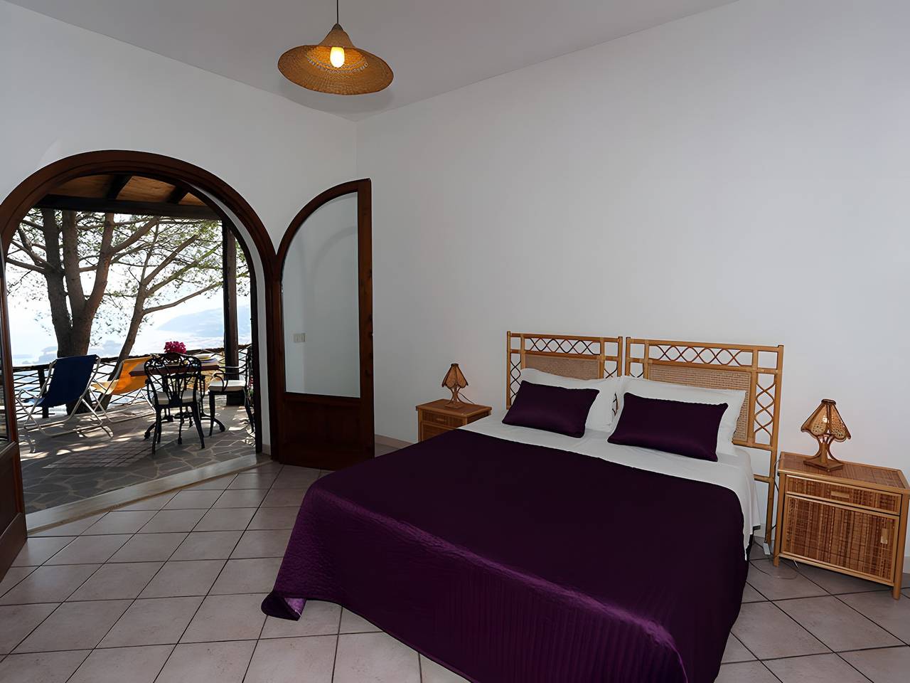 Estudio entero, Apartamento en Villa "Strombolicchio" con vistas al mar, Wi-Fi y aire acondicionado in Lipari