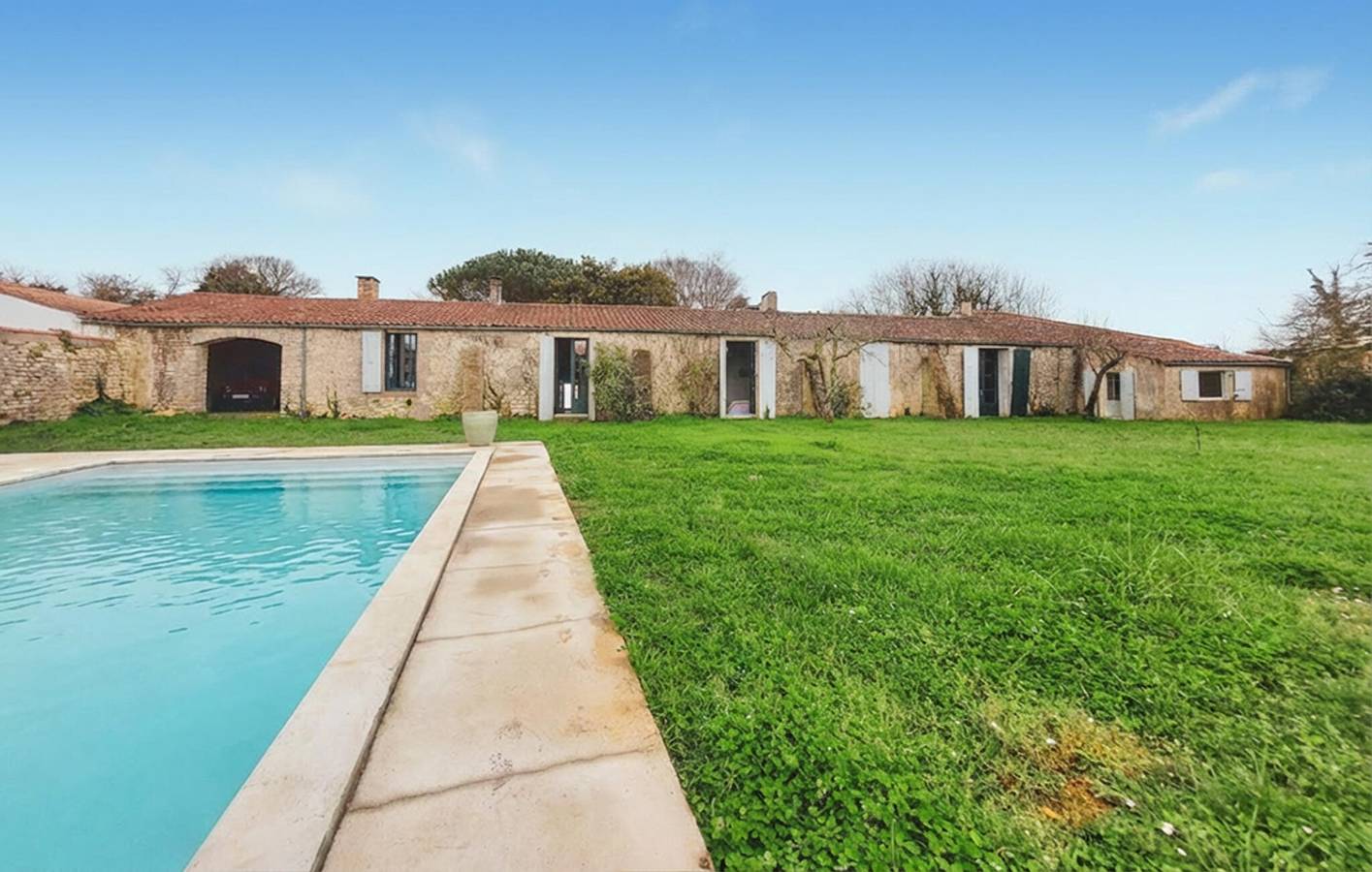 Encantador apartamento de 2 dormitorios con piscina y jardín, a 2,5 km de la playa in Saint-Pierre-d'Oléron, Côte de Beauté