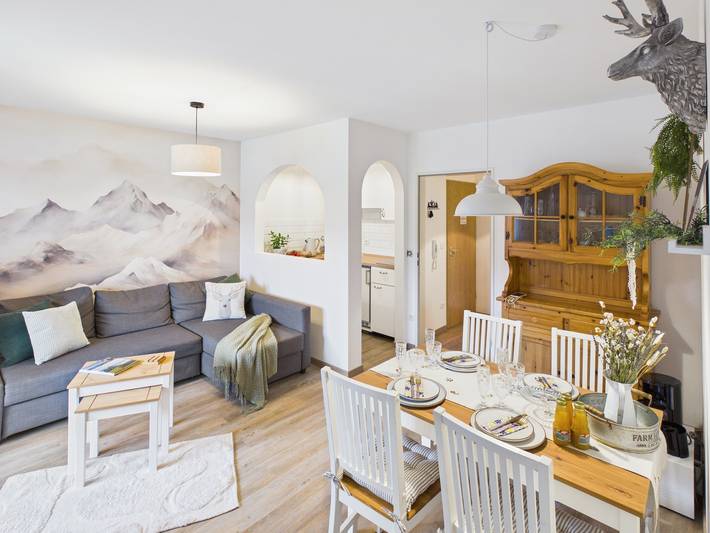 Hütte für 4 Personen, mit Balkon und Garten in Inzell