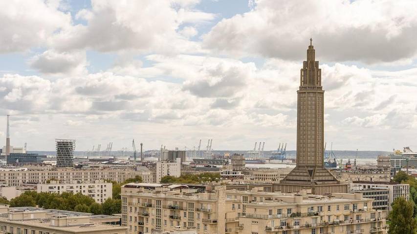 Gîte pour 6 personnes, avec vue dans Office De Tourisme Du Havre