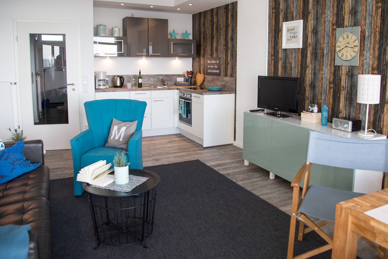 Ganze Ferienwohnung, "54 Grad Meer" - Grömitz-Center Ii - App. 12 - 2 Schlafzimmer, herrlicher Ostseeblick und kostenloses Wlan in Grömitz, Ostholstein