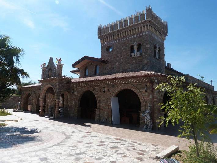 Casa vacanza per 3 persone, con Balcone e Terrazza nonché Giardino e Panorama a Corropoli