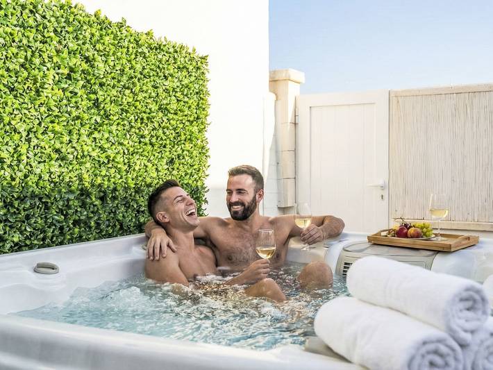 Bungalow für 8 Personen, mit Terrasse und Pool in Playa del Inglés