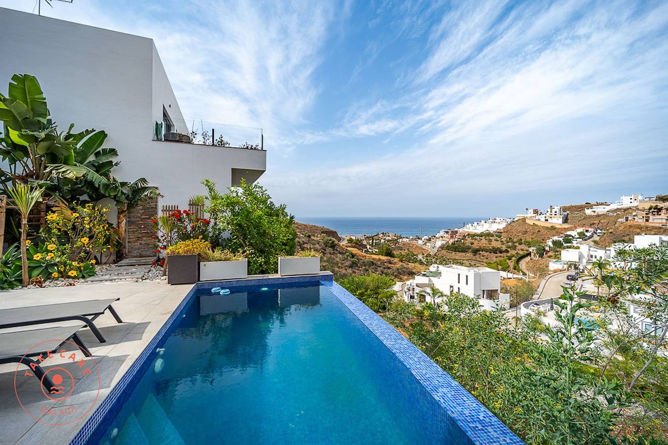 Luxe zeezicht villa Celeste - Takecaremalaga in Torrox Costa, Torrox