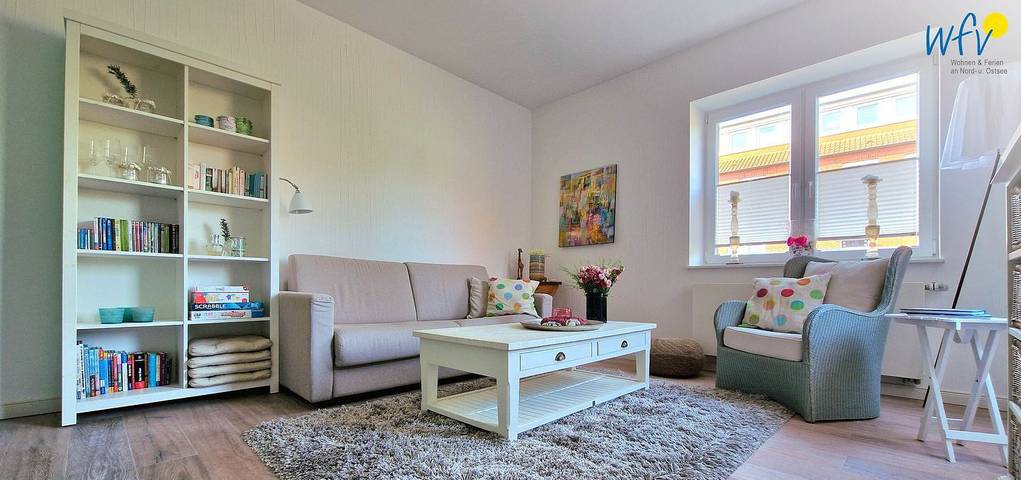 Ferienwohnung für 5 Personen, mit Terrasse und Garten sowie Sauna auf Juist
