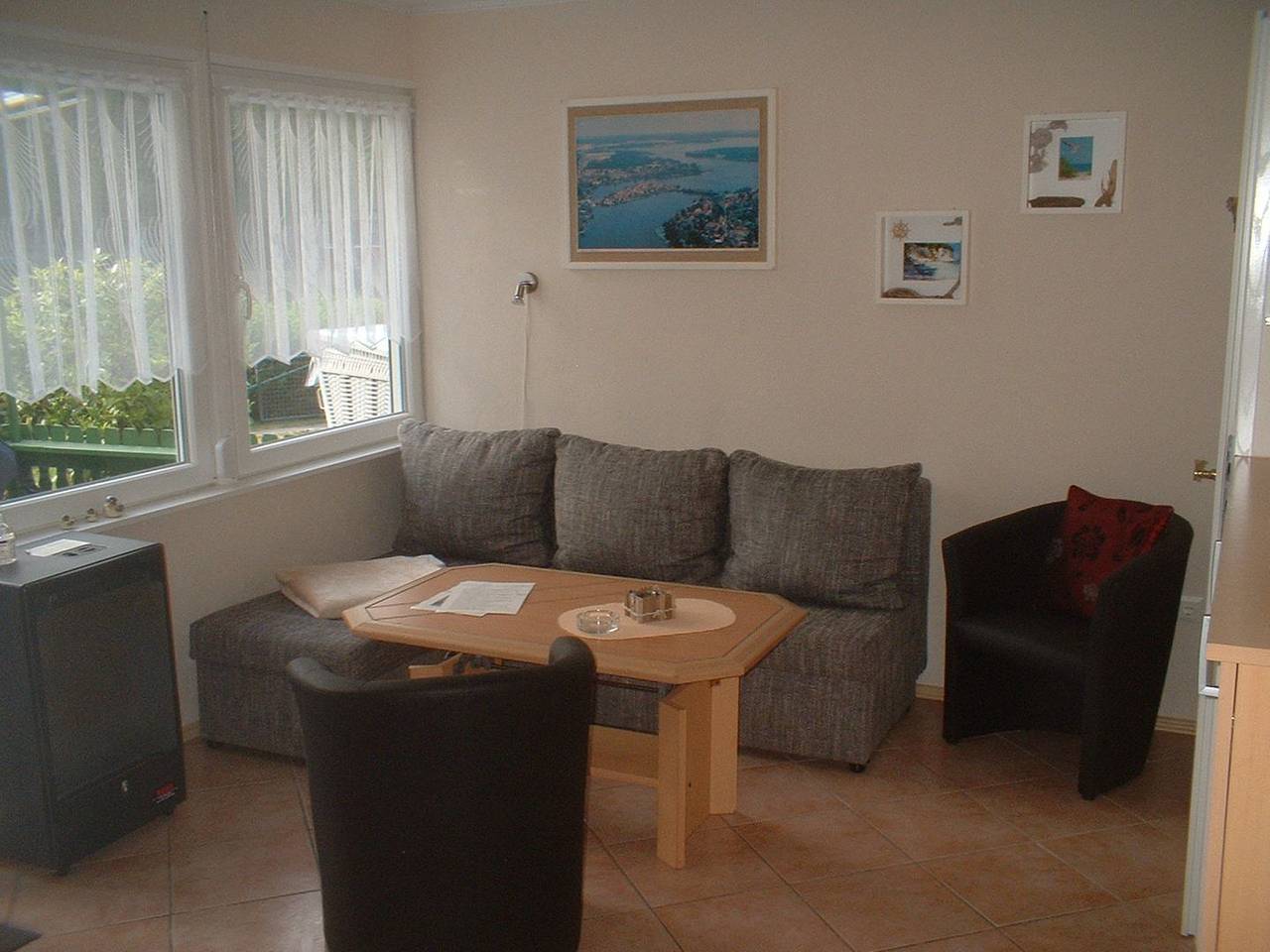 Gemütlicher Ferienbungalow Fleesensee mit überdachter Terrasse nahe dem See in Malchow, Fleesensee