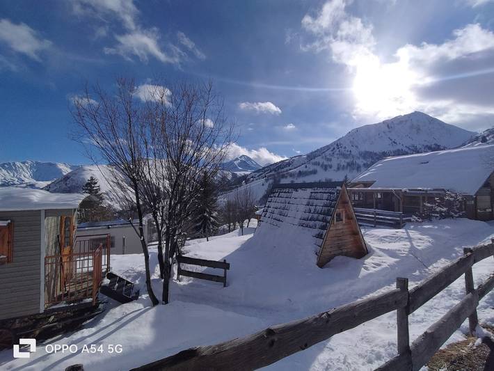 Camping für 3 Personen, mit Garten und Sauna in Französische Alpen - 2