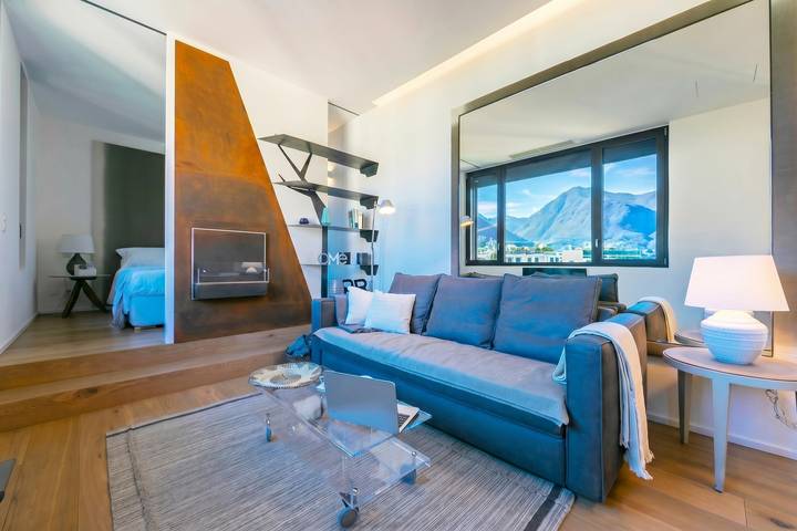 Appartement entier, Casa Basilico with Lake View and Private Garage in Lugano, Lac de Lugano