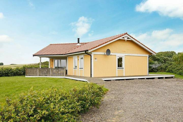 Ferienhaus für 8 Personen, mit Terrasse und Sauna in Kærgården