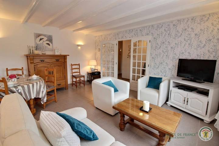 Gîte pour 4 personnes, avec Terrasse ainsi que Jardin et Vue