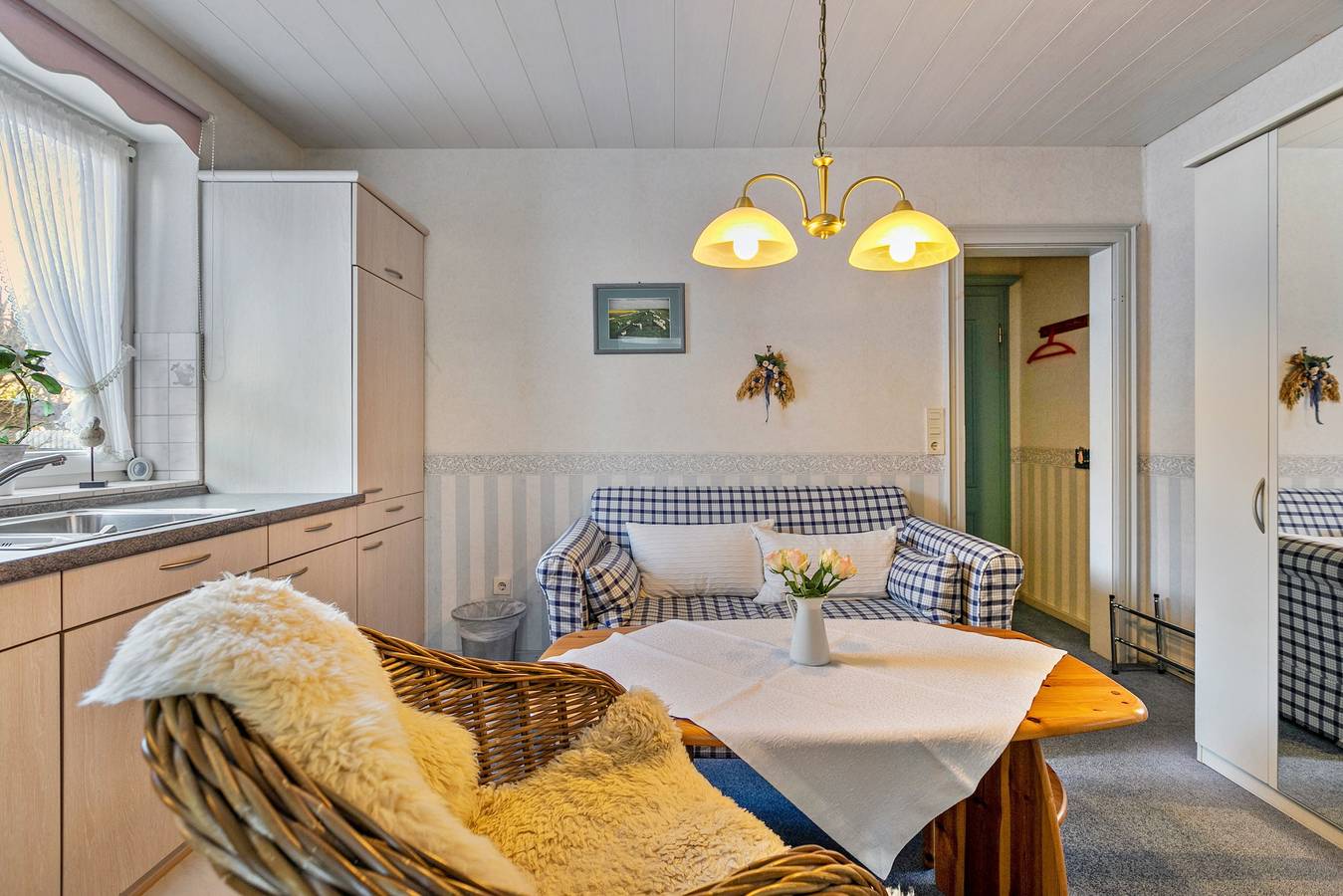 Ganze Wohnung, Ferienwohnung 1 Appartement" mit privatem Garten und Wi-Fi in Bredstedt, Nordseeküste