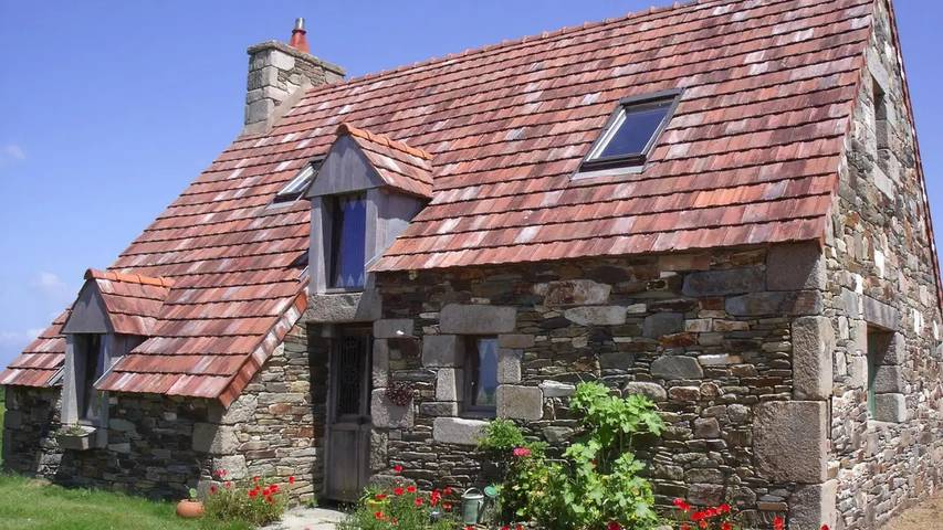 Location de vacances pour 6 personnes, avec jardin, animaux acceptés à Trédrez-Locquémeau