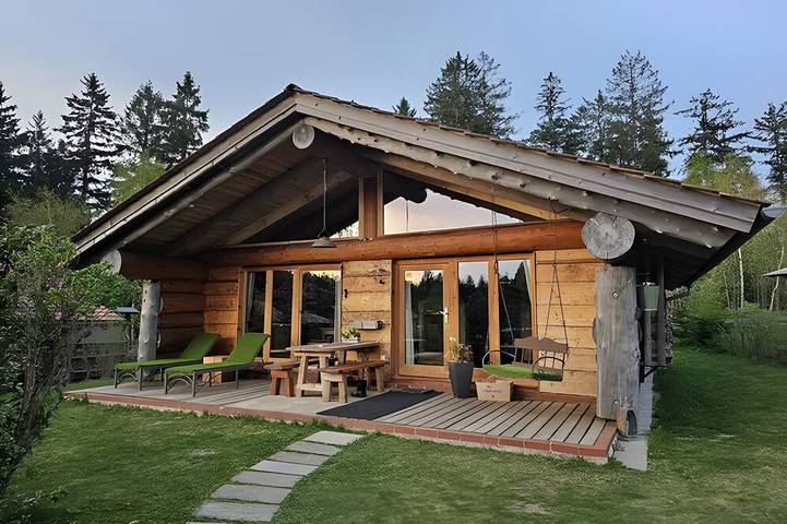 Chalet für 4 Personen, mit Sauna und Garten in Sankt Englmar