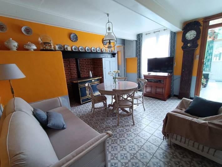 Location de vacances pour 5 personnes, avec terrasse à Saint-Blimont