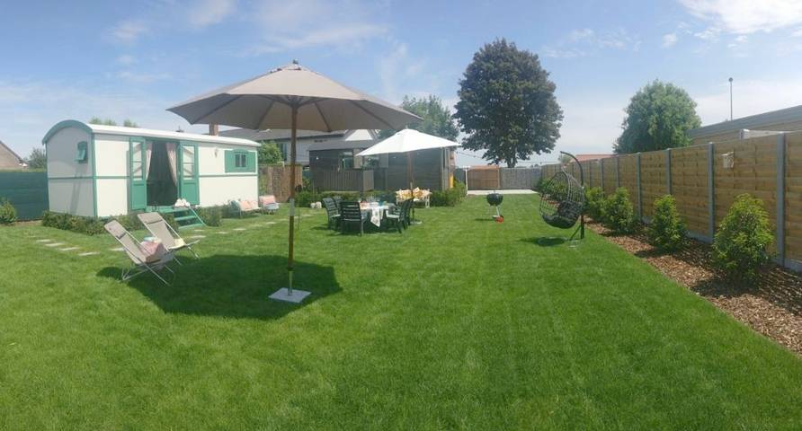 Camping pour 2 personnes, avec Jardin et Vue