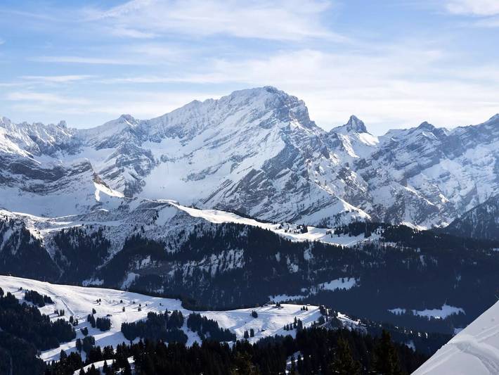 Hütte für 8 Personen, mit Balkon in Villars-sur-Ollon
