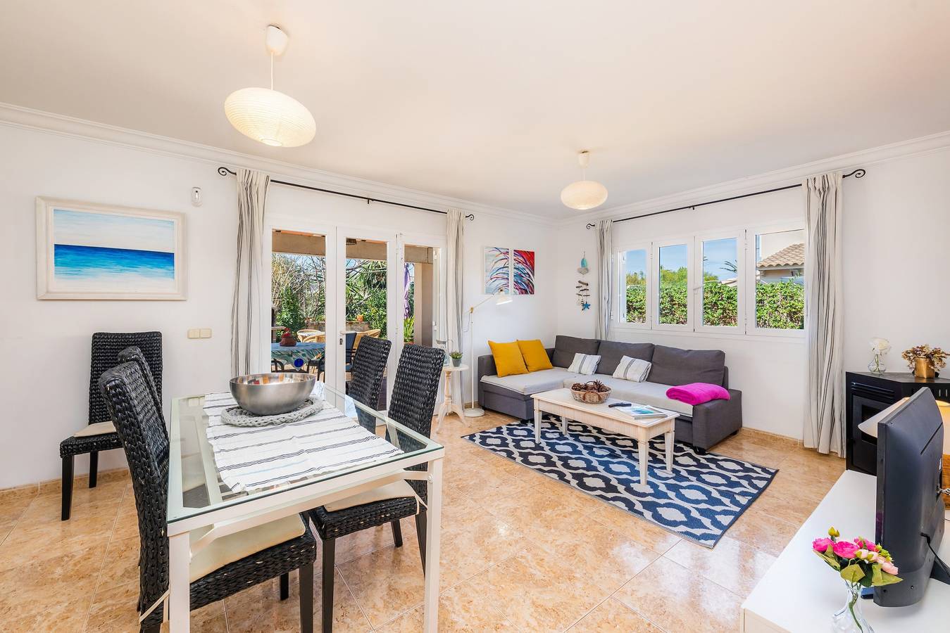Villa "Can Content" mit privatem Pool, privater Terrasse und Wlan in Playa de Muro, Muro