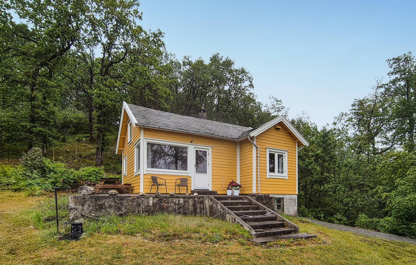 Maison de vacances pour 8 personnes avec terrasse in Tysvær