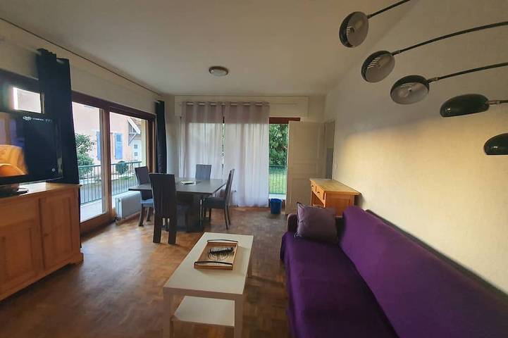 Location de vacances pour 4 personnes, avec balcon à Thonon-les-Bains