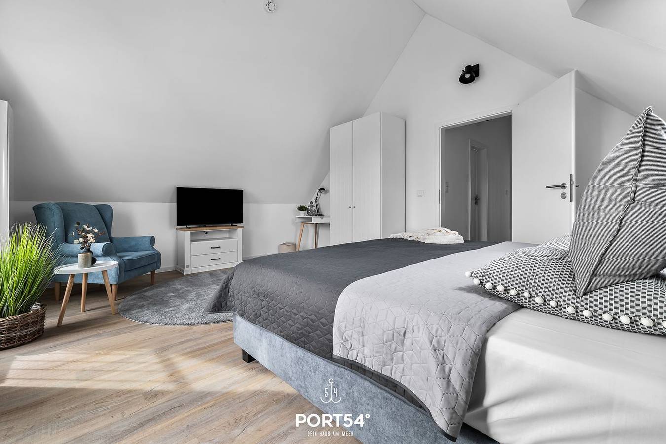 Hafenliebe im Nordseeresort, Strandnah, Terrasse, Infrarotsauna, modern in Büsum, Dithmarschen