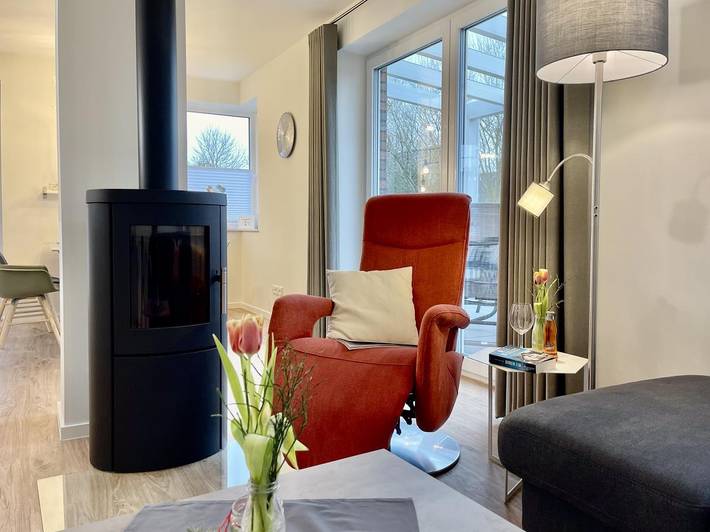 Ferienhaus für 6 Personen, mit Garten und Sauna