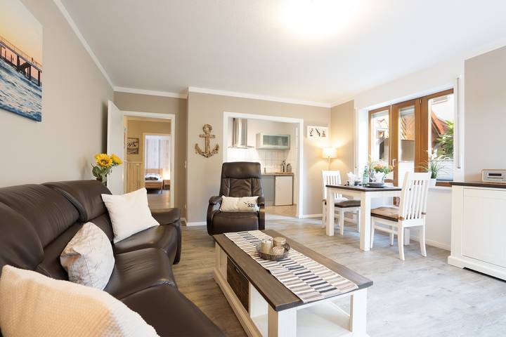 Ganze Ferienwohnung, Premium Quartier Solymar Pelzerhaken - Ferienwohnung strandnah in Südstrand Pelzerhaken, Ostholstein