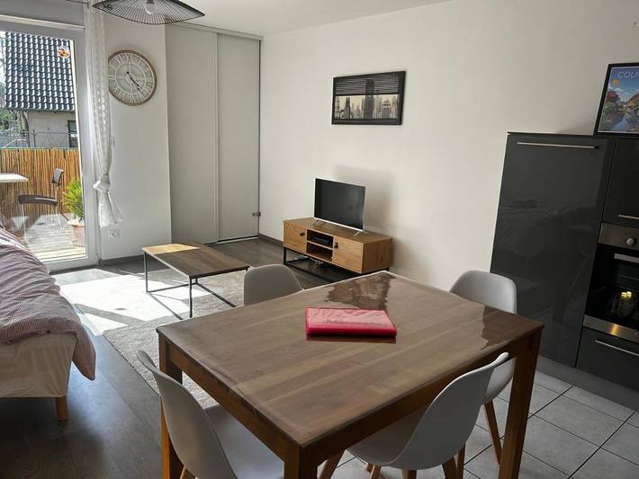 Gîte pour 4 personnes, avec balcon à Sainte-Croix-en-Plaine - 3