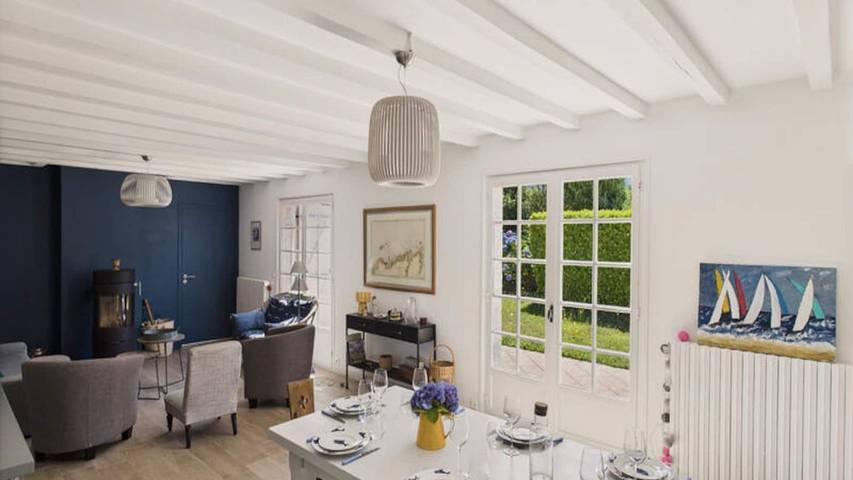 Gîte pour 15 personnes, avec jardin dans Port Blanc (Penvénan) - 2