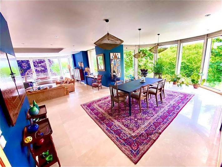 Location de vacances pour 11 personnes, avec vue ainsi que piscine et terrasse, animaux acceptés à Oncy-sur-École - 4