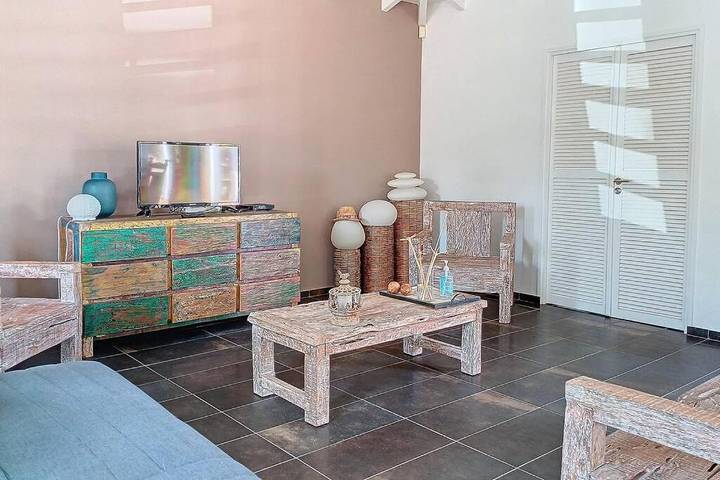 Location de vacances pour 4 personnes, avec jardin et vue ainsi que piscine et terrasse dans Bellefontaine (Martinique) - 4