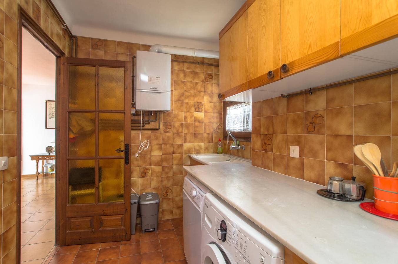 Ganze Wohnung, W-1 Maisonettewohnung mit grosse Terrasse in Calella de Palafrugell, Palafrugell