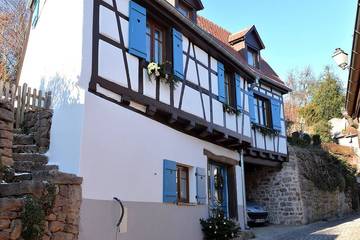 Ferienhaus für 6 Personen, mit Garten und Balkon sowie Sauna und Whirlpool im Elsass