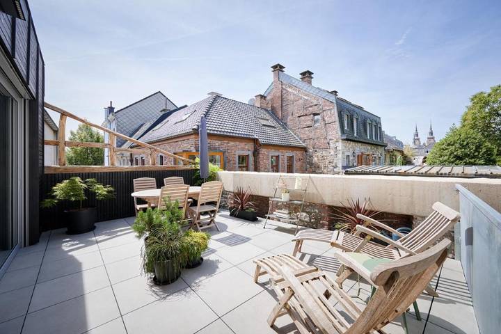 Appartement de vacances pour 4 personnes, avec Terrasse et Vue à Eupen