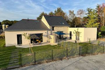 Gîte pour 6 personnes, avec jardin à Nort-sur-Erdre