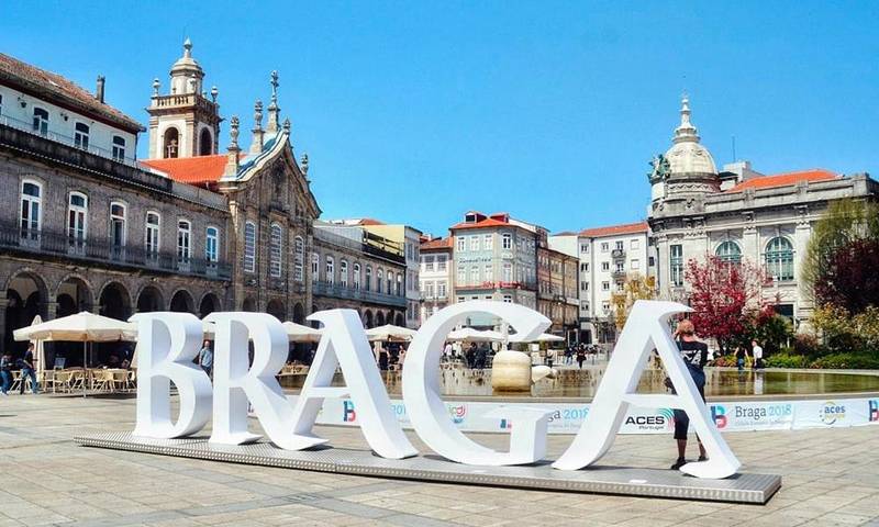 Pousada para 2 pessoas, com terraço em Braga
