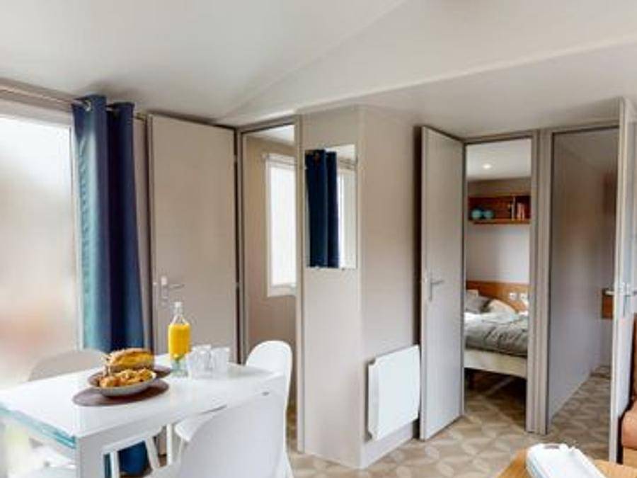 Camping Siblu Les Rives de Condrieu - Funpass inclus - Mobilhome 8 personas - Wellness 3bed 8p Signature aire acondicionado in Condrieu, Parque Natural Regional de Pilat