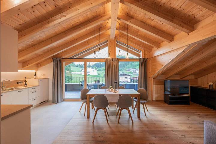Ferienwohnung für 4 Personen, mit Terrasse und Ausblick im Stubaital - 3